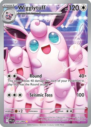 Wigglytuff - 105/094 (105) Illustration Rare Holofoil