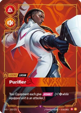 Lucian, Purifier (183/221) - Spiritforged Foil