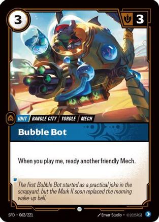 Bubble Bot (062/221) - Spiritforged Foil