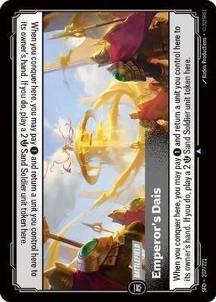 Emperor's Dais (207/221) - Spiritforged Foil