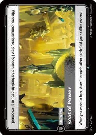 Seat of Power (217/221) - Spiritforged Foil