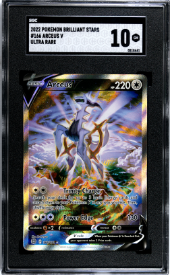 SGC 10 Arceus V #166 Brilliant Stars Ultra Rare