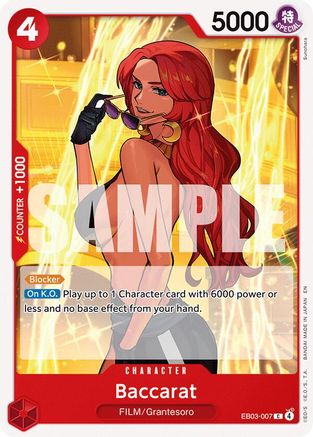 Baccarat (EB03-007) - Extra Booster: One Piece Heroines Edition