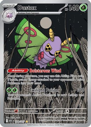 Dustox - 220/217 (220) Illustration Rare Holofoil