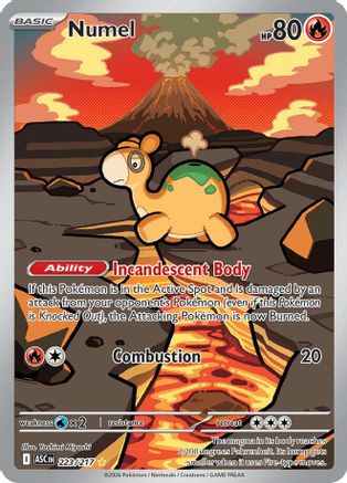 Numel - 223/217 (223) Illustration Rare Holofoil