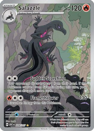 Salazzle - 224/217 (224) Illustration Rare Holofoil