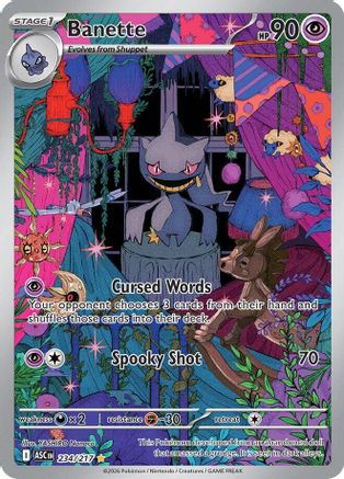 Banette - 234/217 (234) Illustration Rare Holofoil