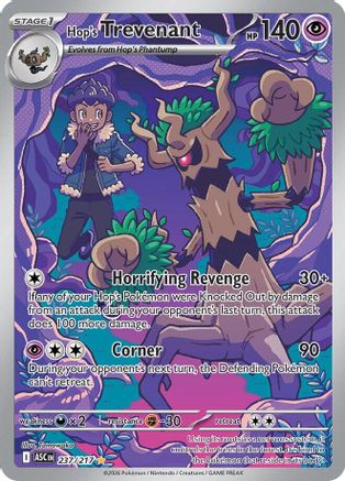 Hop's Trevenant - 237/217 (237) Illustration Rare Holofoil