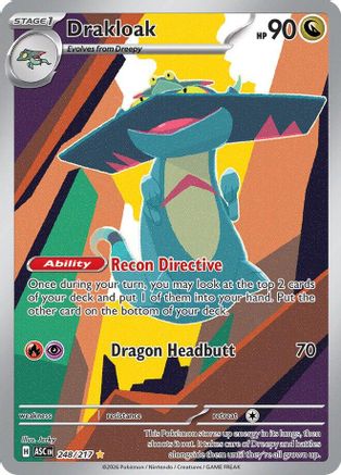 Drakloak - 248/217 (248) Illustration Rare Holofoil