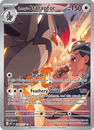 Larry's Staraptor - 249/217 (249) Illustration Rare Holofoil