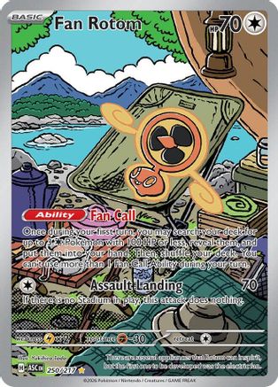 Fan Rotom - 250/217 (250) Illustration Rare Holofoil