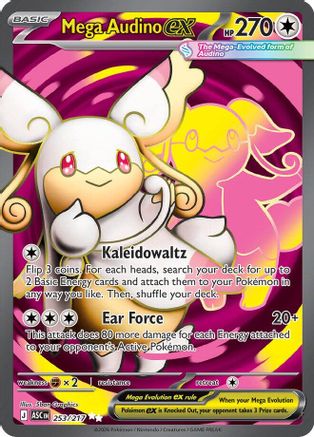 Mega Audino ex - 253/217 (253) Ultra Rare Holofoil