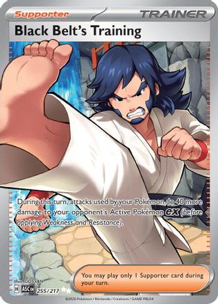 Black Belt's Training (255) Ultra Rare Holofoil