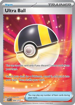 Ultra Ball - 264/217 (264) Ultra Rare Holofoil