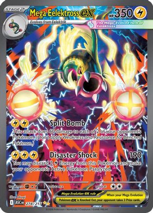 Mega Eelektross ex - 278/217 (278) Special Illustration Rare Holofoil