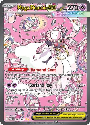 Mega Diancie ex - 282/217 (282) Special Illustration Rare Holofoil