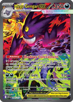 Mega Gengar ex (284) Special Illustration Rare Holofoil (Cabinet-NM)