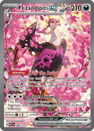 Fezandipiti ex - 288/217 (288) Special Illustration Rare Holofoil