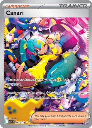 Canari - 291/217 (291) Special Illustration Rare Holofoil