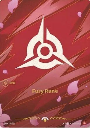 Fury Rune (R01b) (R01b) - Spiritforged Foil