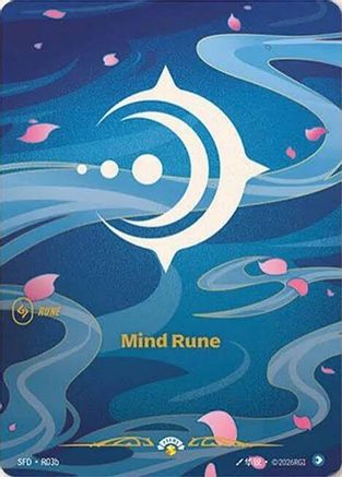 Mind Rune (R03b) (R03b) - Spiritforged Foil