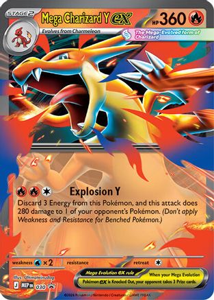 Mega Charizard Y ex - 030 (30) Promo Holofoil