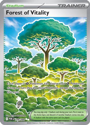 Forest of Vitality (109) Ultra Rare Holofoil