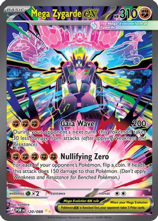 Mega Zygarde ex - 120/088 (120) Special Illustration Rare Holofoil
