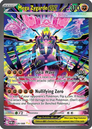 Mega Zygarde ex - 120/088 (120) Special Illustration Rare Holofoil (Cabinet-NM)