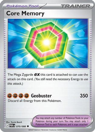 Core Memory (70) Uncommon Reverse Holofoil