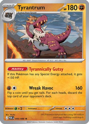 Tyrantrum (45) Rare Holofoil