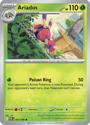 Ariados (2) Common Reverse Holofoil