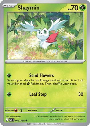Shaymin (3) Uncommon