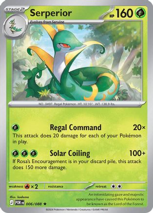 Serperior (6) Rare Holofoil