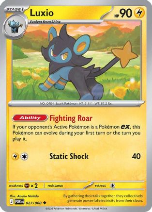 Luxio (27) Uncommon