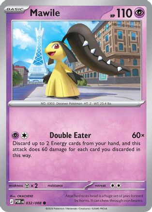 Mawile (32) Common Reverse Holofoil