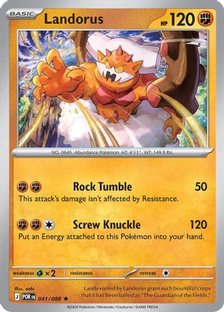Landorus (41) Rare Holofoil