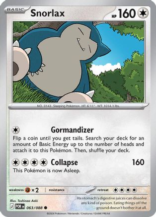 Snorlax (63) Common