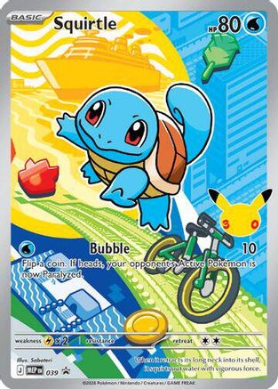 Squirtle - 039 (39) Promo Holofoil