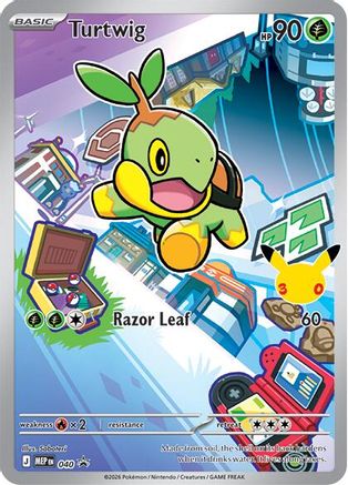 Turtwig - 040 (40) Promo Holofoil