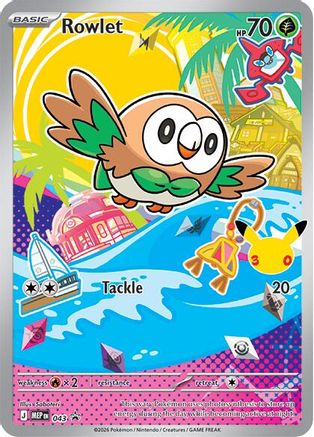 Rowlet - 043 (43) Promo Holofoil