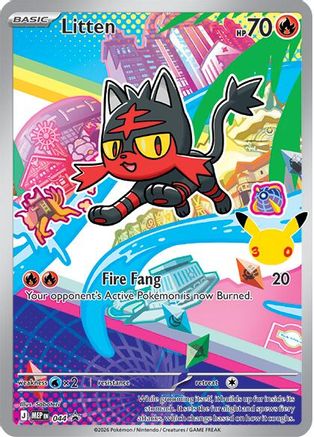 Litten - 044 (44) Promo Holofoil