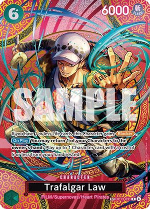 Trafalgar Law (SP) (OP13-031) JPN Adventure on Kami's Island Foil (Cabinet-NM)