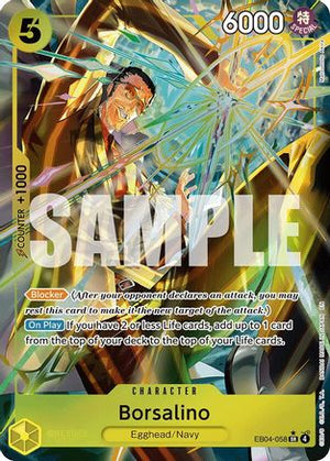 Borsalino (Alternate Art) (EB04-058) - Adventure on Kami's Island Foil (Cabinet-NM)