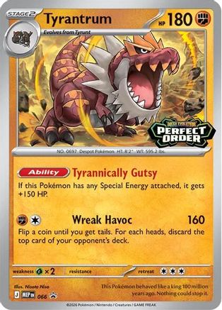 Tyrantrum - 066 (66) Promo Holofoil
