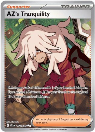 AZ's Tranquility - 106/086 (106) Ultra Rare Holofoil