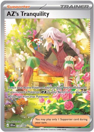 AZ's Tranquility - 120/086 (120) Special Illustration Rare Holofoil