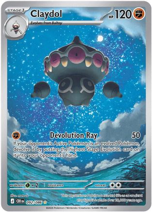 Claydol - 092/086 (92) Illustration Rare Holofoil