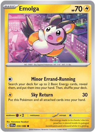 Emolga (30) Common