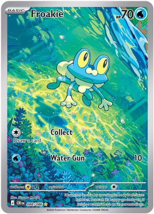 Froakie - 088/086 (88) Illustration Rare Holofoil